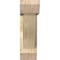 Ekena Millwork Traditional Slat Rough Sawn Bracket w/ Offset Brace, Douglas Fir, 6"W x 20"D x 20"H BKT0604X20X20TRA06RDF - alternate 2